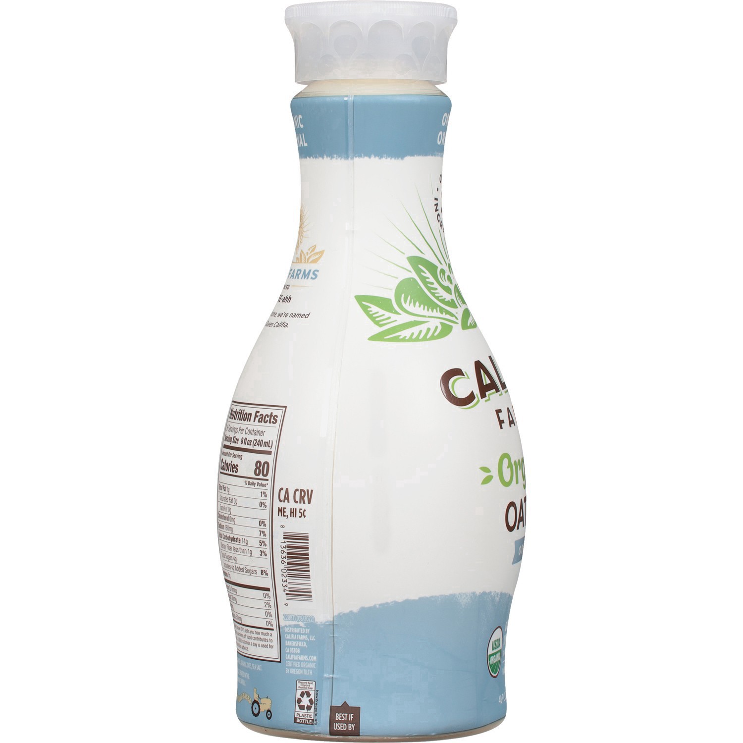 slide 9 of 19, Califia Farms Organic Original Oat Milk - 48 fl oz, 48 fl oz