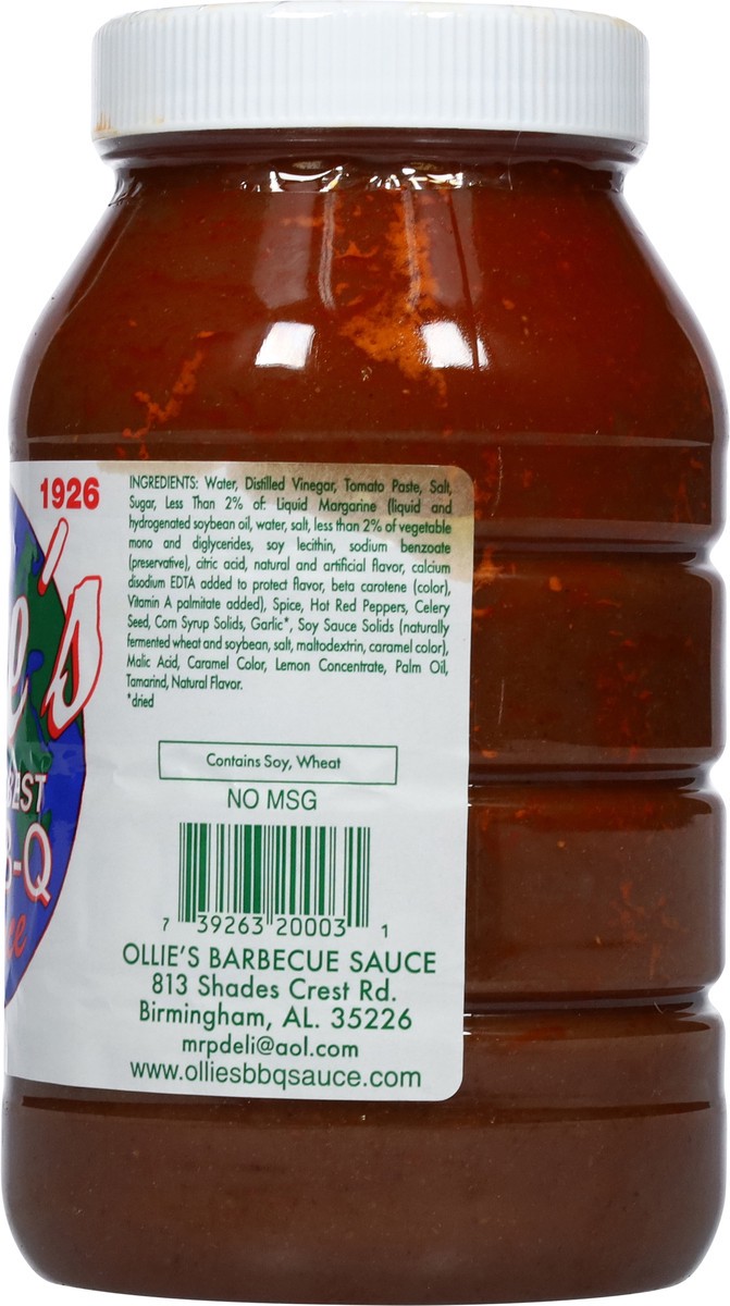 slide 9 of 13, Ollie's Bar-B-Q Sauce 946 ml, 946 ml