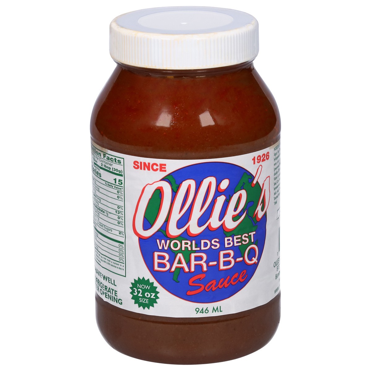 slide 10 of 13, Ollie's Bar-B-Q Sauce 946 ml, 946 ml