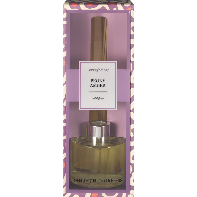 slide 1 of 1, SNAP Everybeing Reed Diffuser Peony, 1 ct