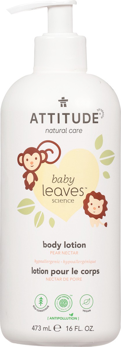 slide 8 of 10, Baby Leaves Body Lotion Pear Nectar, 1 ct