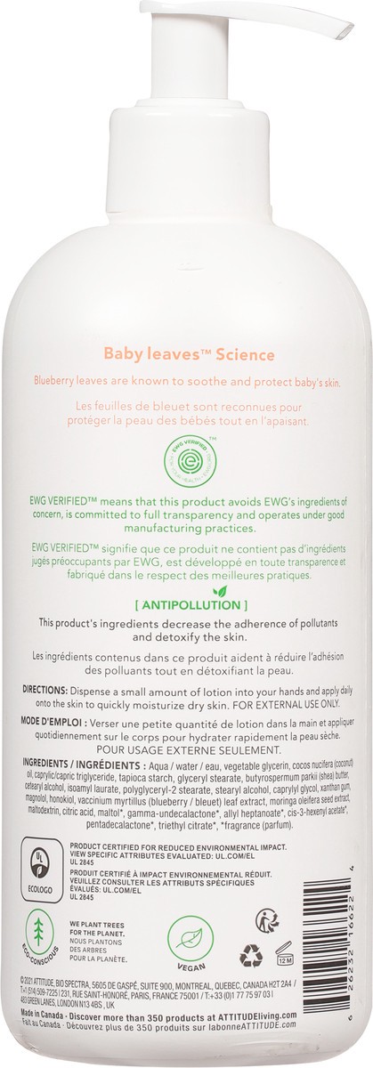 slide 9 of 10, Baby Leaves Body Lotion Pear Nectar, 1 ct