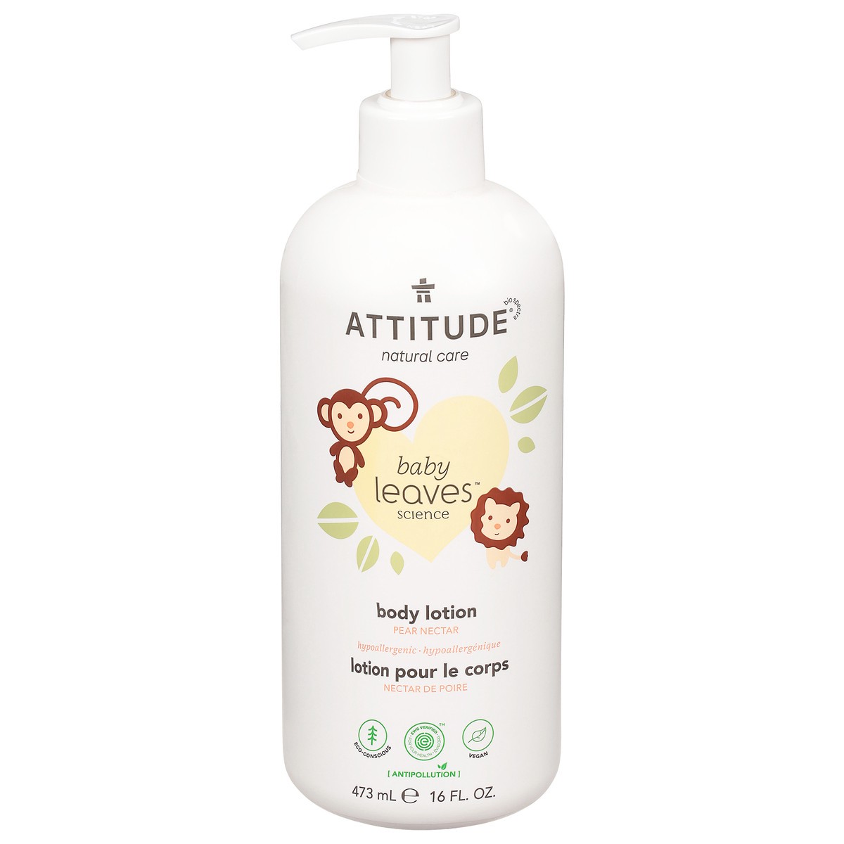 slide 1 of 10, Baby Leaves Body Lotion Pear Nectar, 1 ct