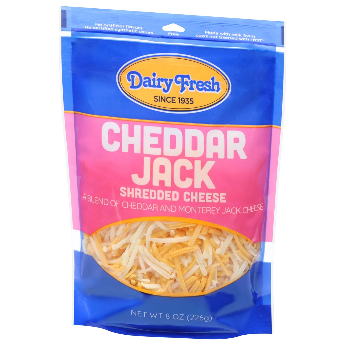 slide 13 of 13, Dairy Fresh Shredded Cheese 8 oz, 8 oz