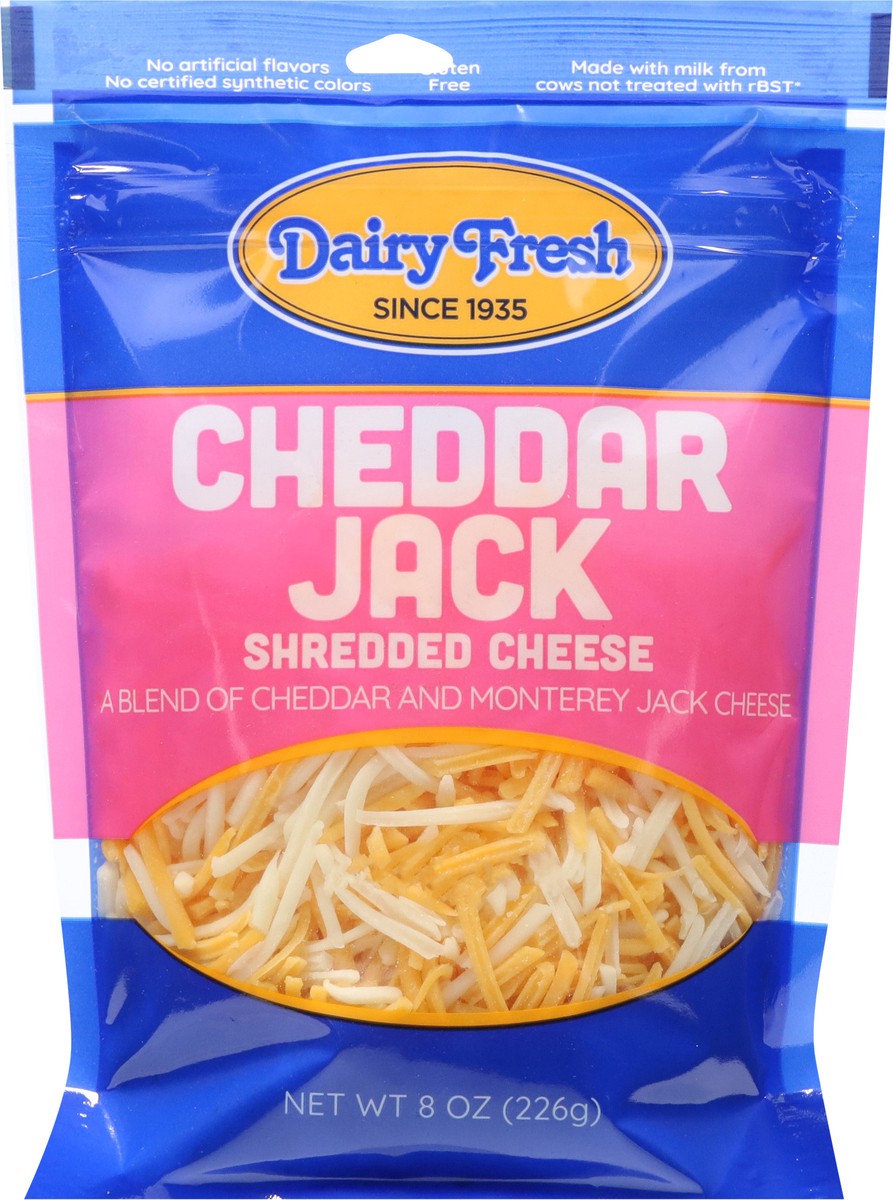 slide 12 of 13, Dairy Fresh Shredded Cheese 8 oz, 8 oz