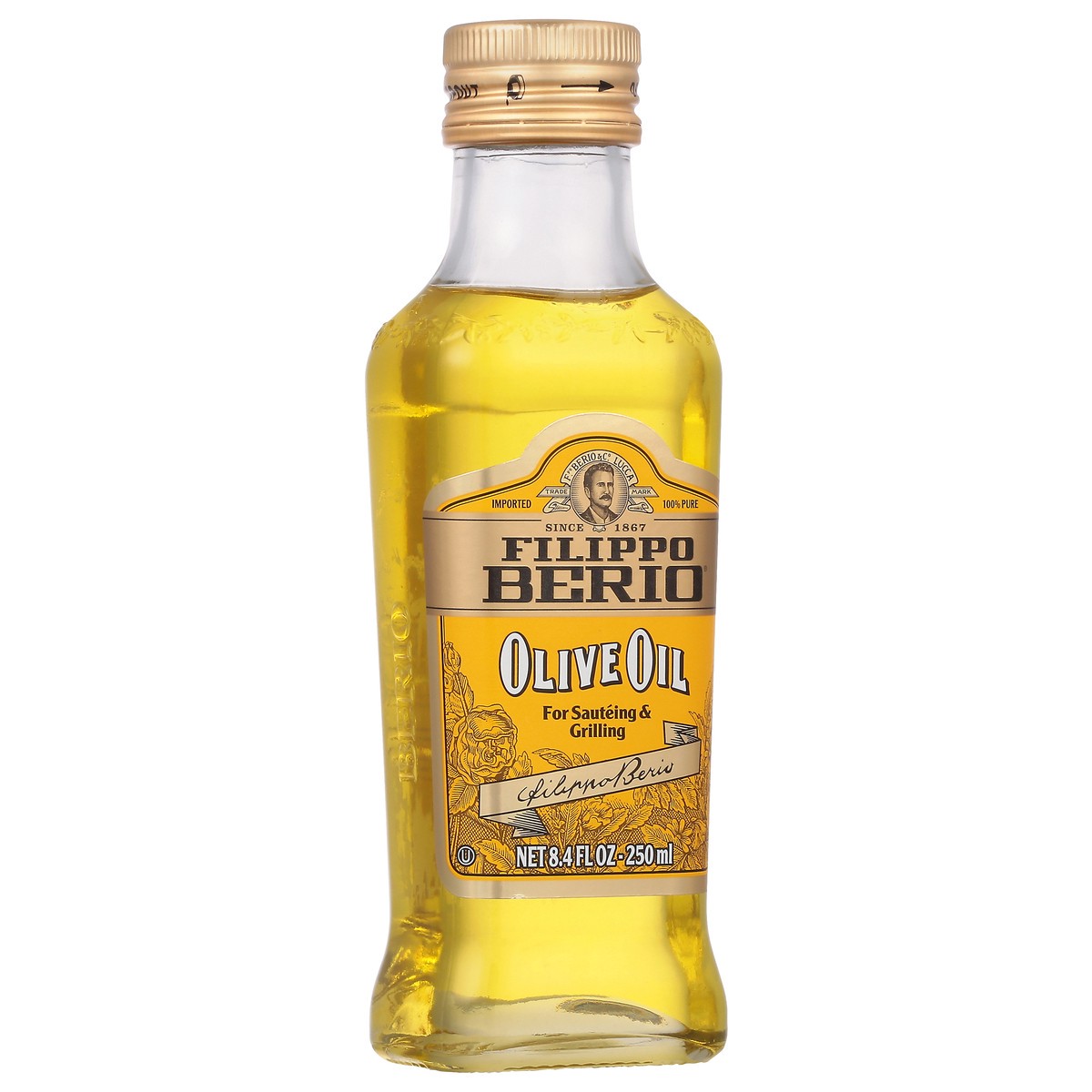 slide 4 of 9, Filippo Berio Olive Oil, 8.4 fl oz