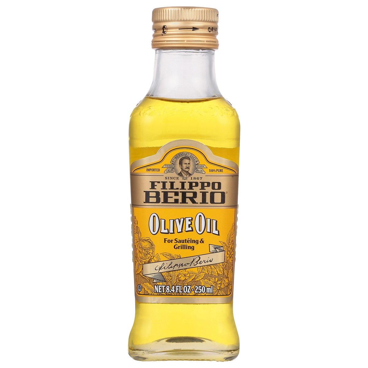 slide 1 of 9, Filippo Berio Olive Oil, 8.4 fl oz