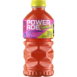 Powerade Electrolyte Enhanced Sour Watermelon Limesports Drink, Bottle
