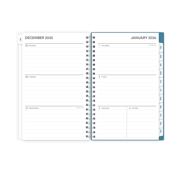 slide 5 of 7, Blue Sky 2026 Blue Sky Weekly/Monthly Planner, 5"" x 8"", Beyond, January To December, 155690, 1 ct