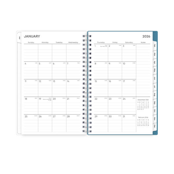 slide 6 of 7, Blue Sky 2026 Blue Sky Weekly/Monthly Planner, 5"" x 8"", Beyond, January To December, 155690, 1 ct