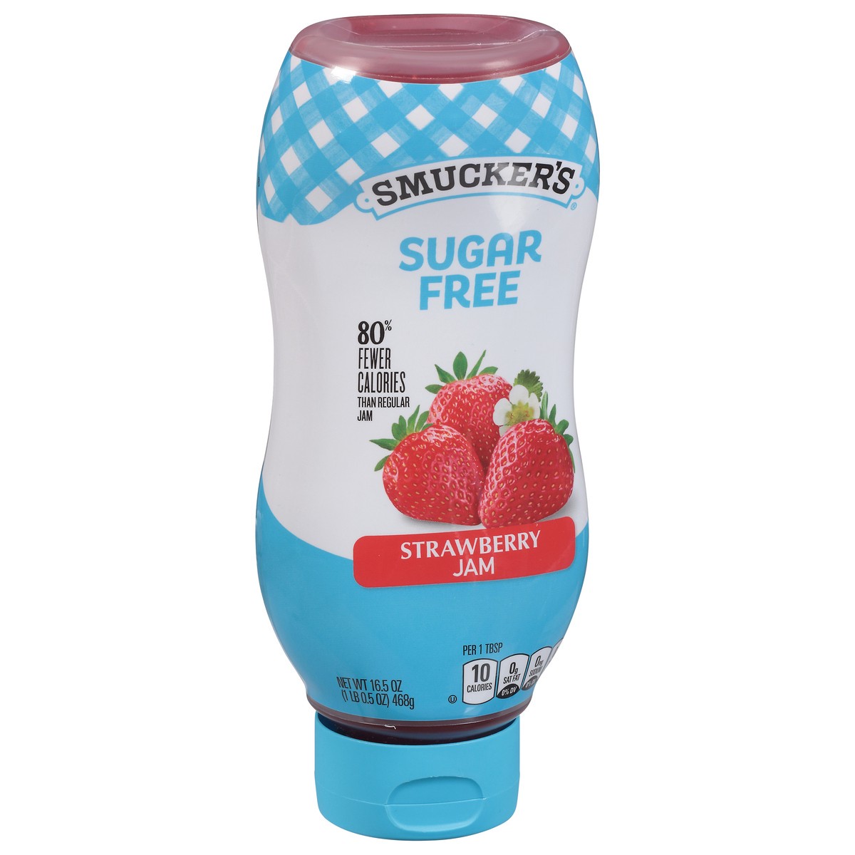 slide 7 of 9, Smucker's Smucker’s Squeeze Sugar Free Strawberry Jam, 16.5 oz. Bottle, 16.5 oz
