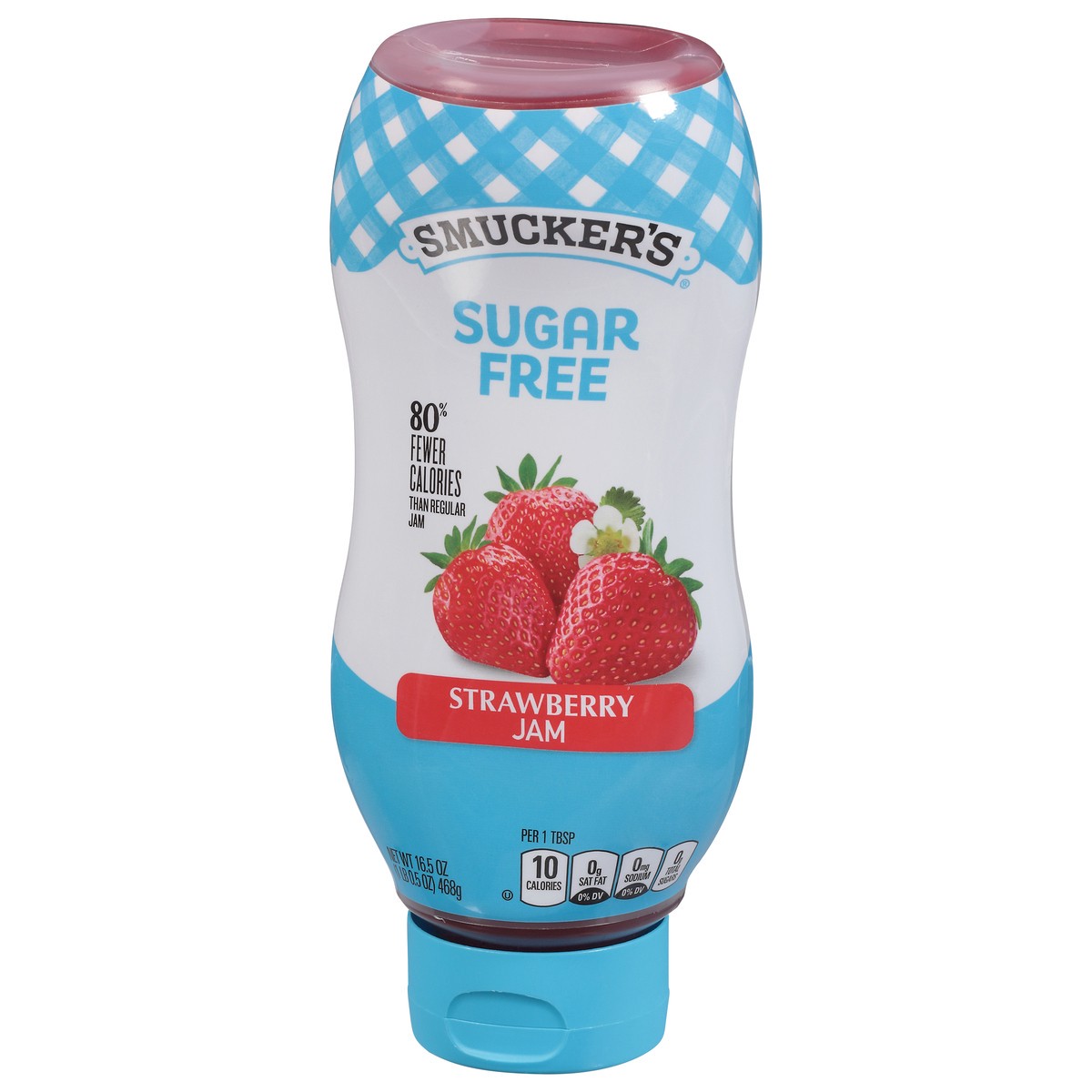 slide 8 of 9, Smucker's Smucker’s Squeeze Sugar Free Strawberry Jam, 16.5 oz. Bottle, 16.5 oz
