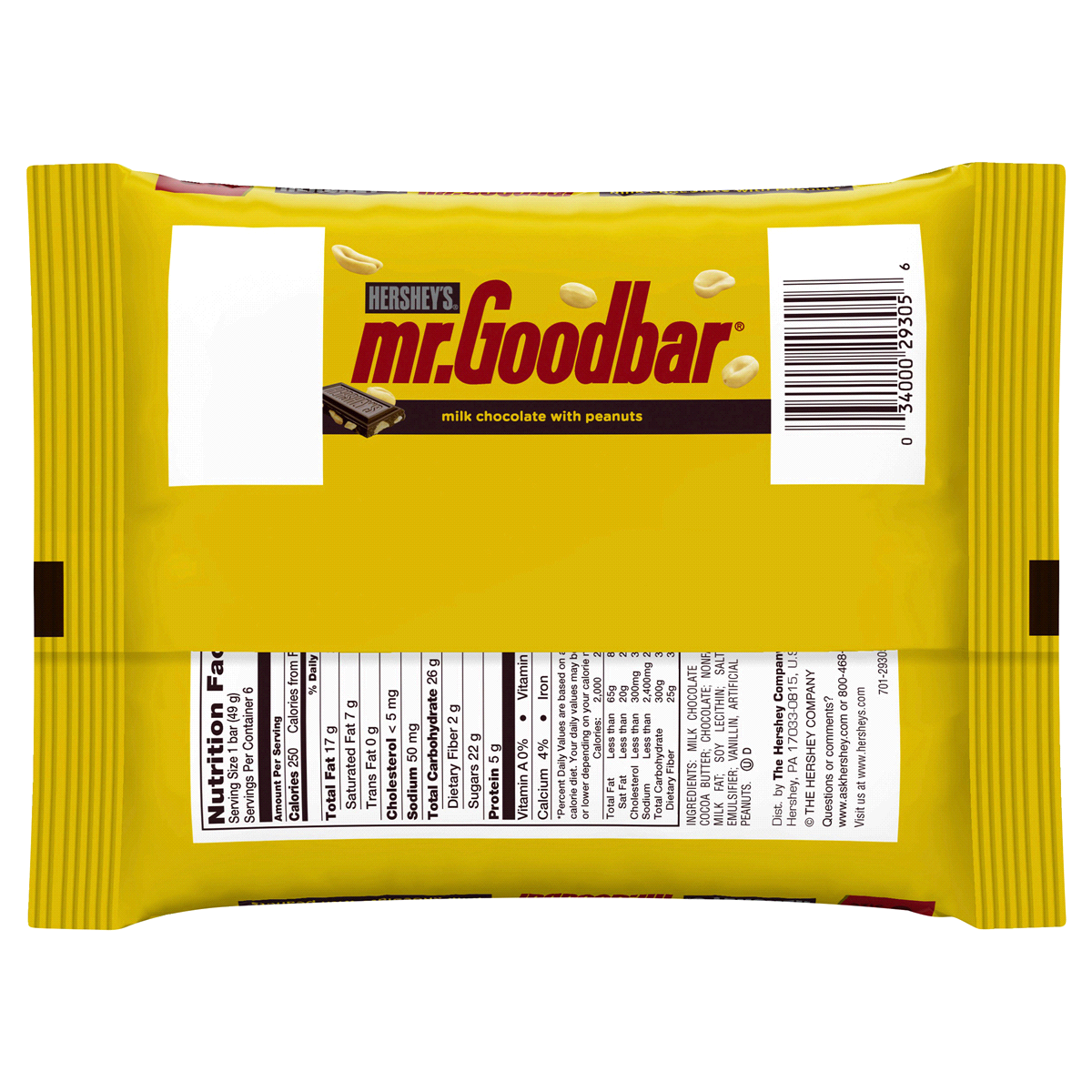slide 2 of 2, Mr. Goodbar, 6 ct; 1.75 oz