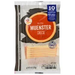 Giant Muenster Cheese Sliced - 10 ct