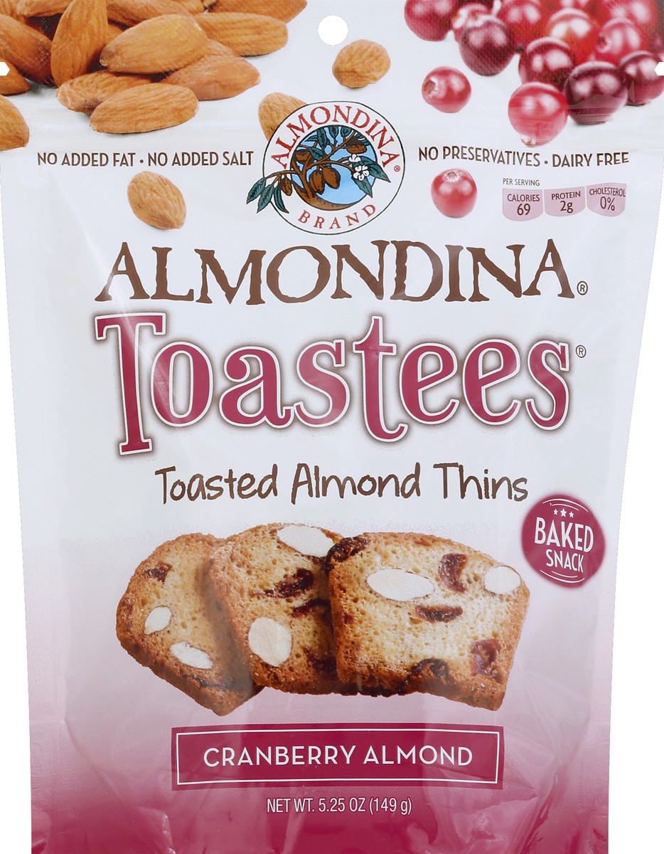 slide 2 of 2, Almondina Cranberry Almond Toastee, 5.25 oz