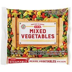 H-E-B Steamable Mixed Vegetables