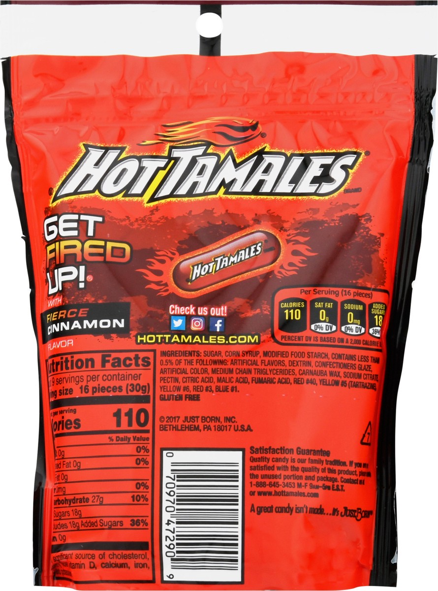 slide 5 of 12, Hot Tamales Fierce Cinnamon Chewy Candies 10.0 oz, 10 oz