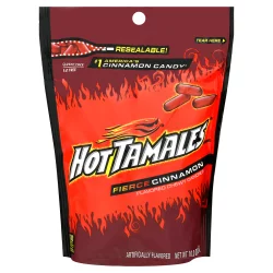 Hot Tamales Fierce Cinnamon Chewy Candies 10.0 oz