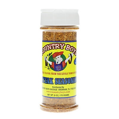 slide 1 of 1, Kountry Boys Steak Seasoning, 6 oz