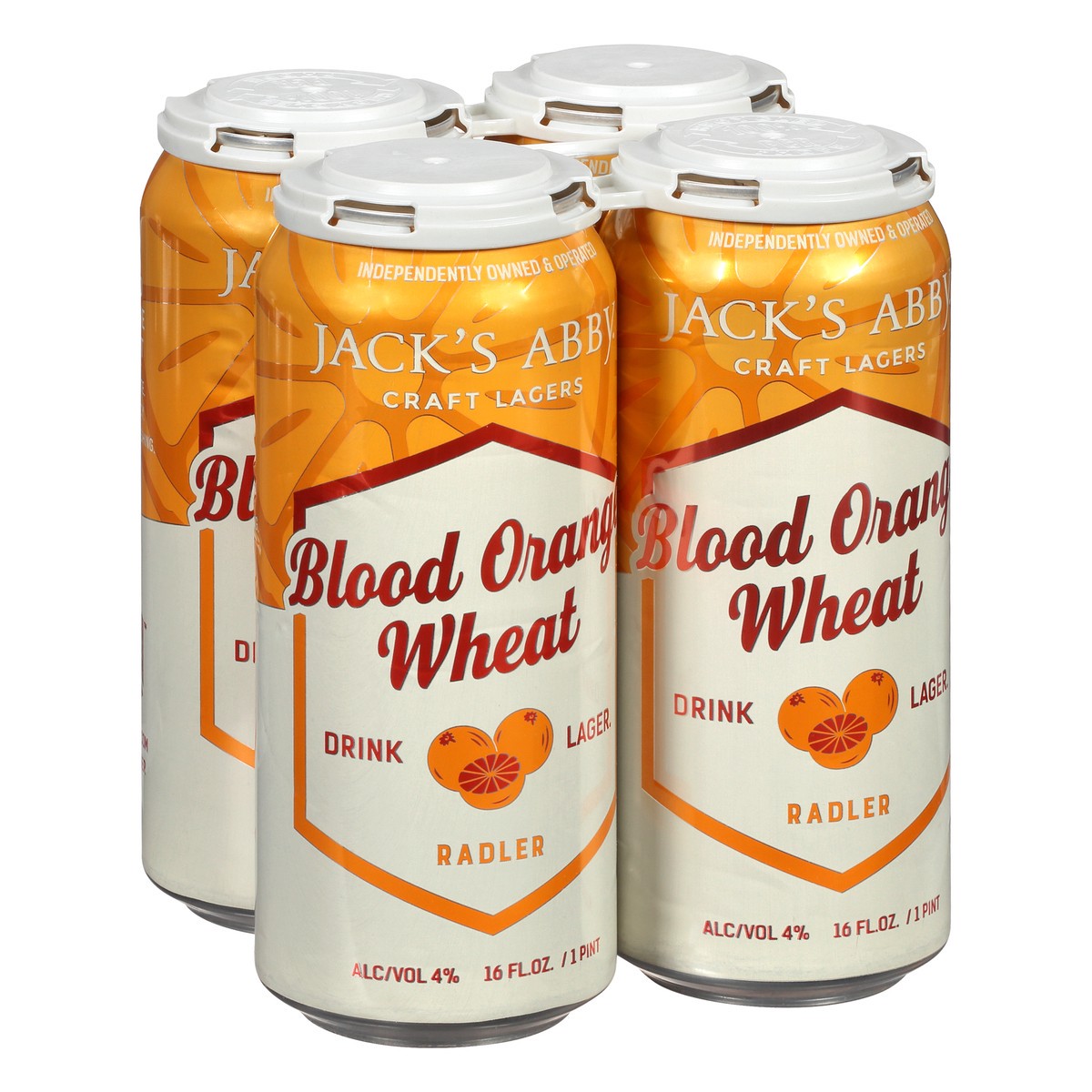 slide 11 of 11, Jack's Abby Jack Abbys Blood Orange Wheat, 4 ct; 16 oz