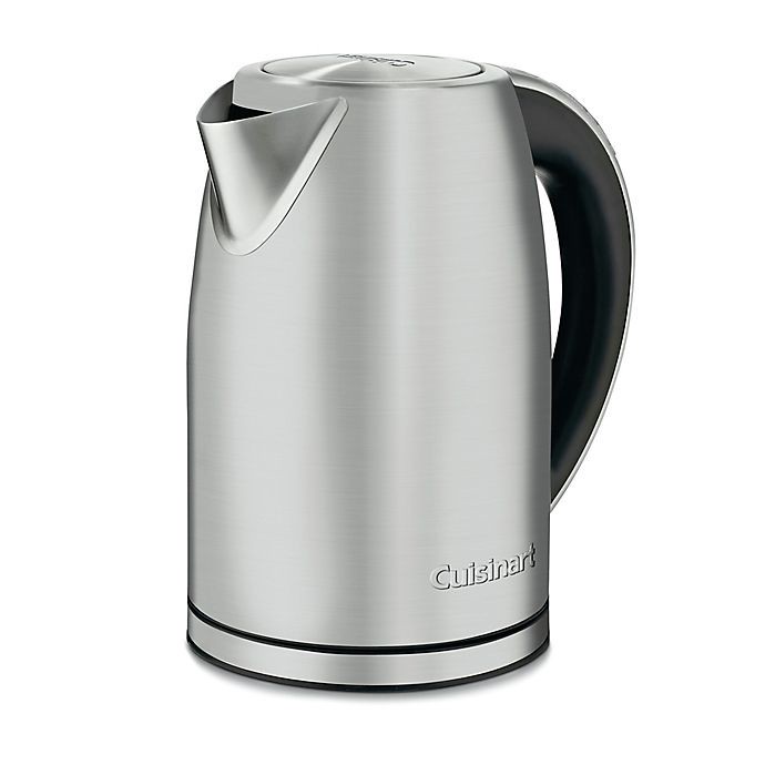 slide 6 of 7, Cuisinart PerfecTemp Stainless Steel Cordless Programmable Electric Kettle, 1.7 liter