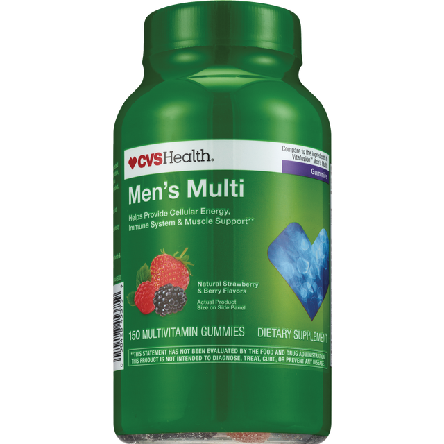 slide 1 of 1, CVS Health Men's Multivitamin Gummy, 150 Ct, 150 ct