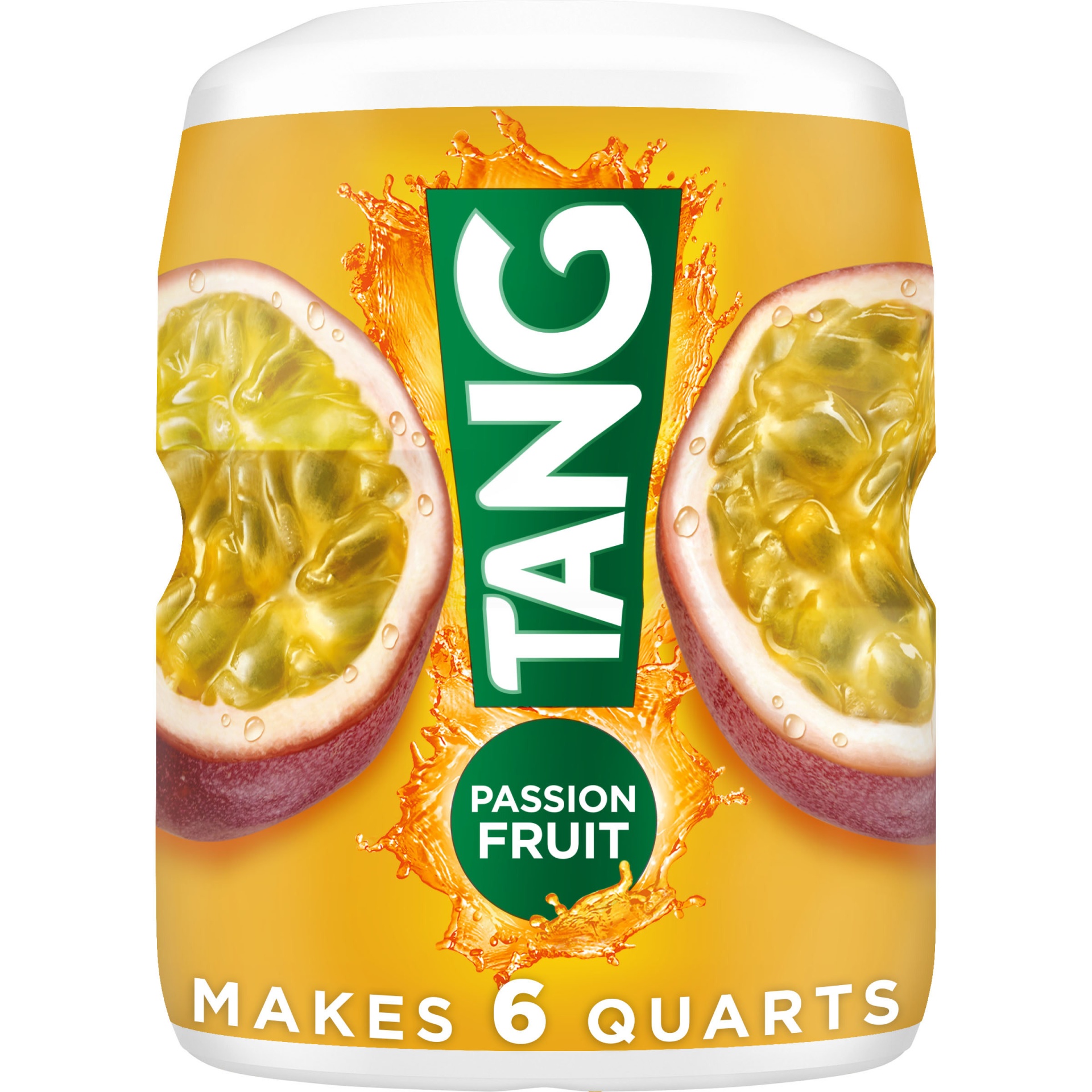 slide 1 of 2, Tang Passion Fruit Artificially Flavored Powdered Soft Drink Mix, 18 oz