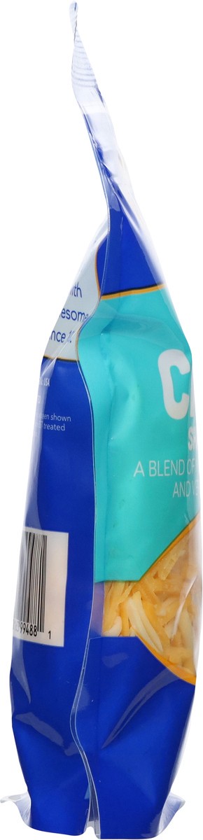 slide 3 of 13, Dairy Fresh Triple Cheddar Shredded Cheese 8 oz, 8 oz