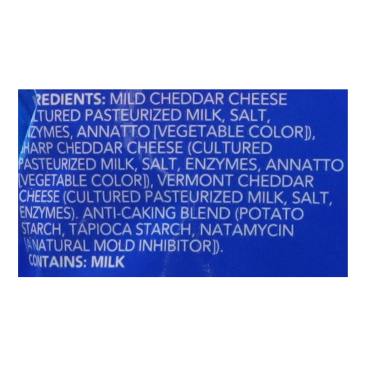 slide 7 of 13, Dairy Fresh Triple Cheddar Shredded Cheese 8 oz, 8 oz