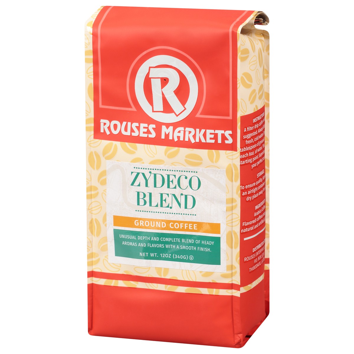 slide 8 of 11, Rouses Markets Rous Zydeco Bag Coff, 12 oz