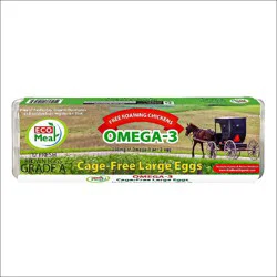 EcoMeal Organic Cage-Free Large Eggs