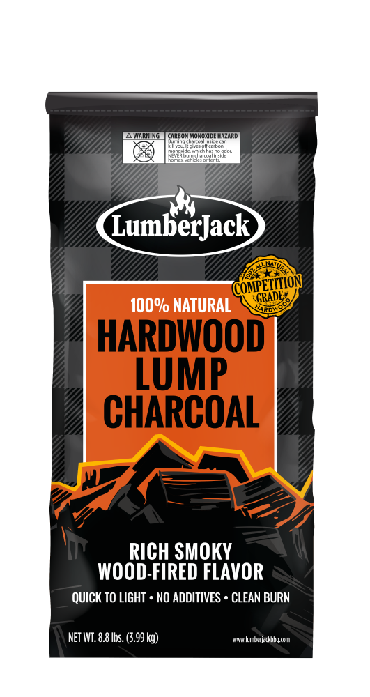 slide 1 of 2, LumberJack Hardwood Lump Charcoal, 8.8 lb