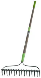 Ames Bow Rake, Fiberglass Handle