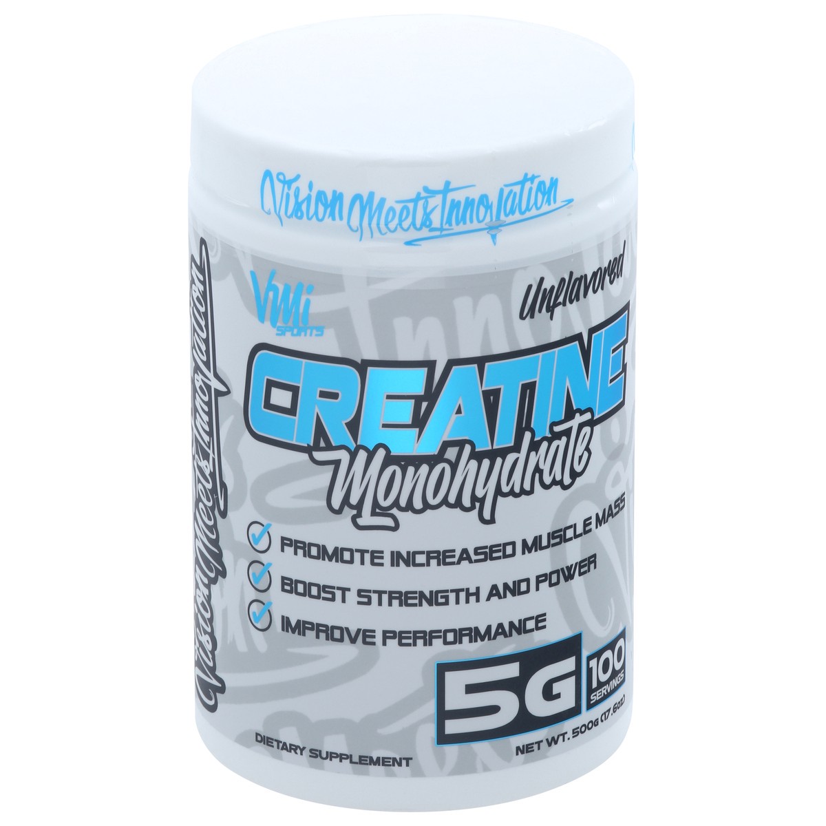 slide 6 of 13, VMI Sports Unflavored Creatine Monohydrate 17.6 oz, 17.6 oz