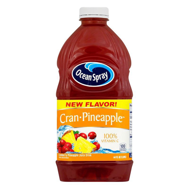 slide 2 of 3, Ocean Spray 64oz Cranberry Pineapple, 64 fl oz