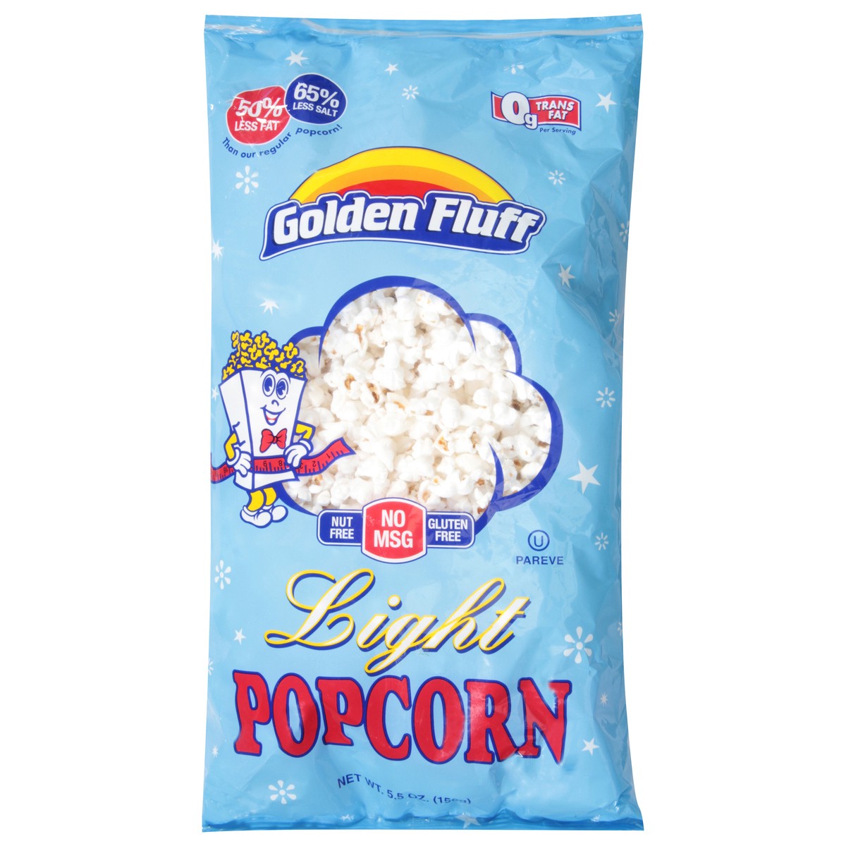 slide 6 of 13, Golden Fluff Large Popcorn Lite, 5.5 oz