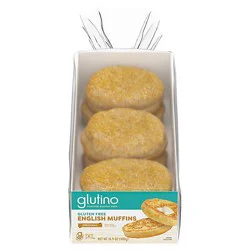 Glutino Premium Sans Gluten Free English Muffin - 16.9 Oz