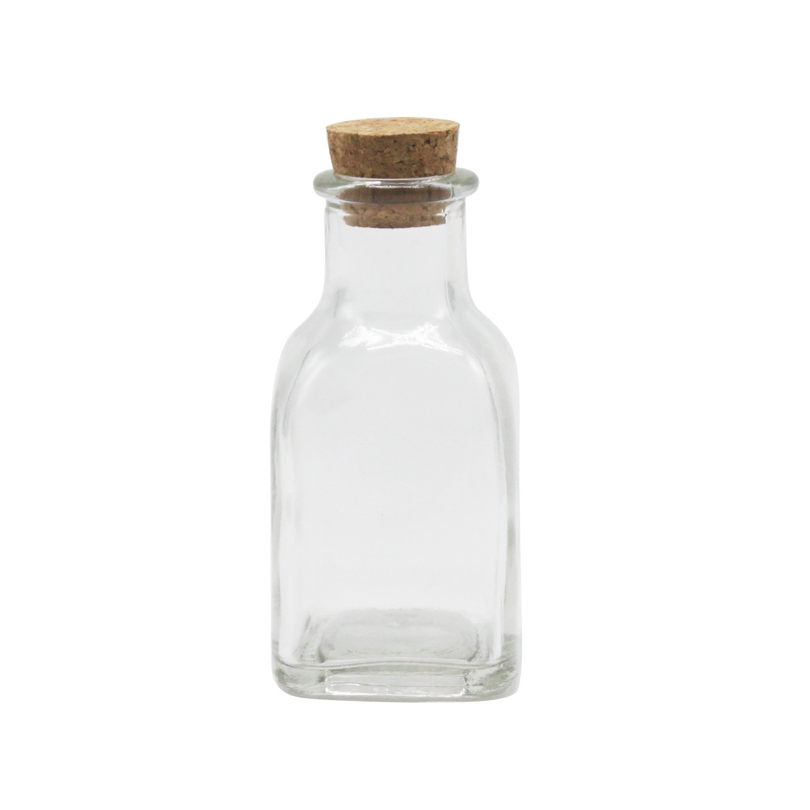 slide 7 of 8, Favor Jars With Cork Stoppers By Celebrate It, jars are 3.75 in tall and hold 2 oz