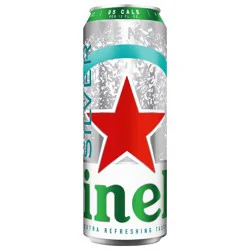 Heineken Premium Malt Lager Silver Beer 24 fl oz