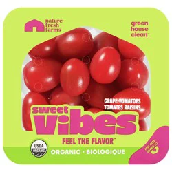 Nature Fresh Farms Organic Sweet Vibes Grape Tomatoes 10 oz