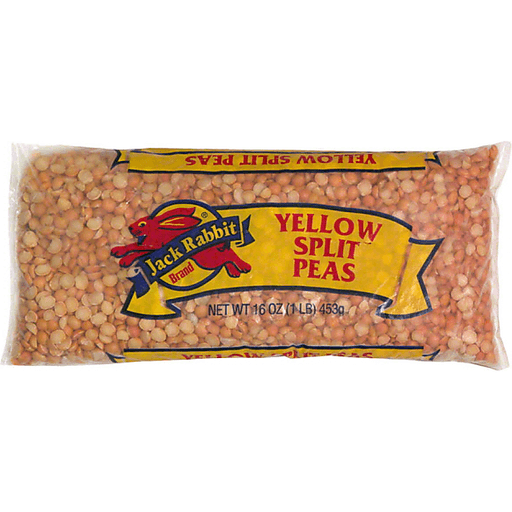 slide 1 of 1, Jack Rabbit Yellow Split Peas, 1 lb