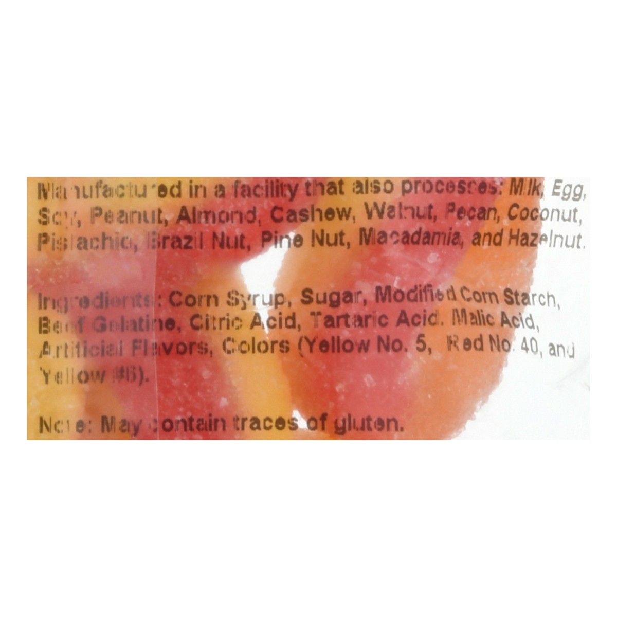 slide 6 of 14, Janie's Candies Peach Rings Candy 3 oz, 1 ct