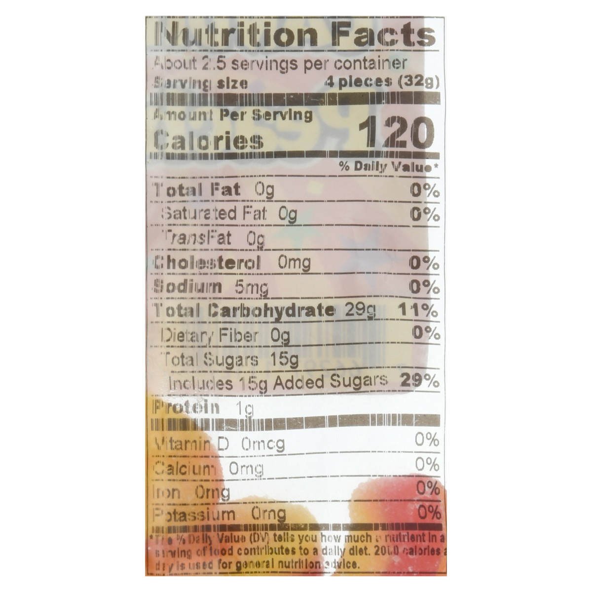 slide 2 of 14, Janie's Candies Peach Rings Candy 3 oz, 1 ct