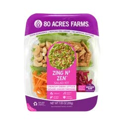 80 Acres Farms Zing N' Zen Salad Kit