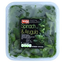 Spinach & Arugula Salad
