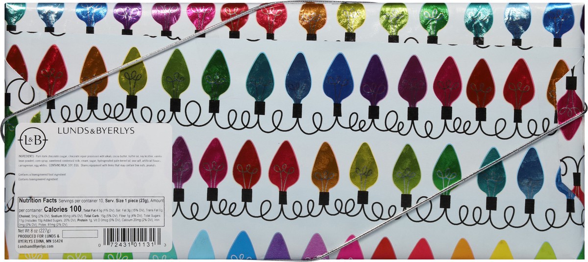 slide 13 of 13, Lunds & Byerlys Premium Artisan Dark Chocolate Sea Salt Caramels 8 oz, 8 oz