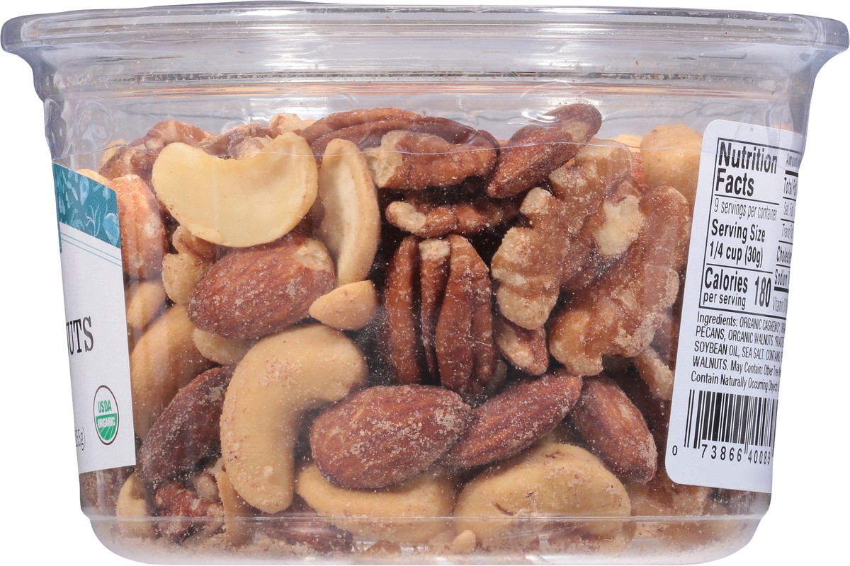 slide 7 of 13, Kn Org Mix Nut Salt, 9 oz