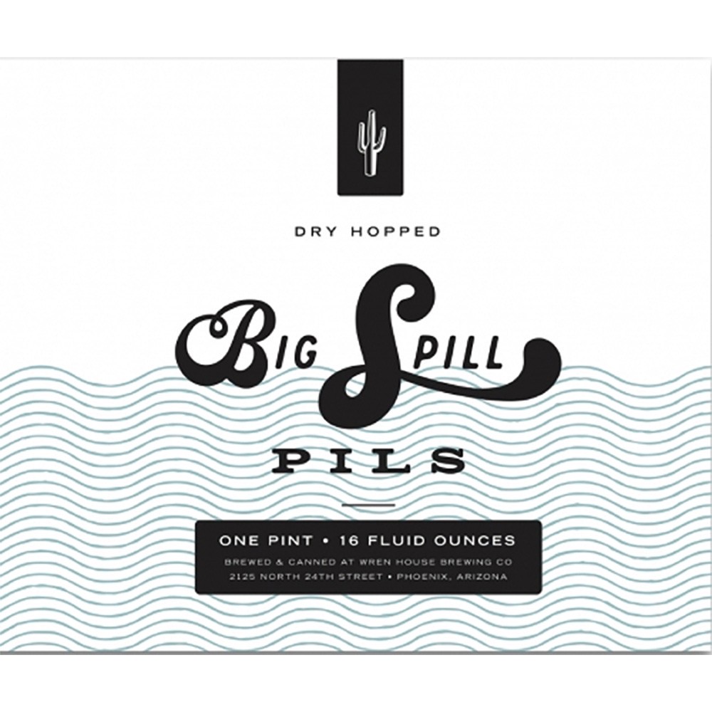 slide 1 of 1, Wren House Big Spill Pils, 16 oz