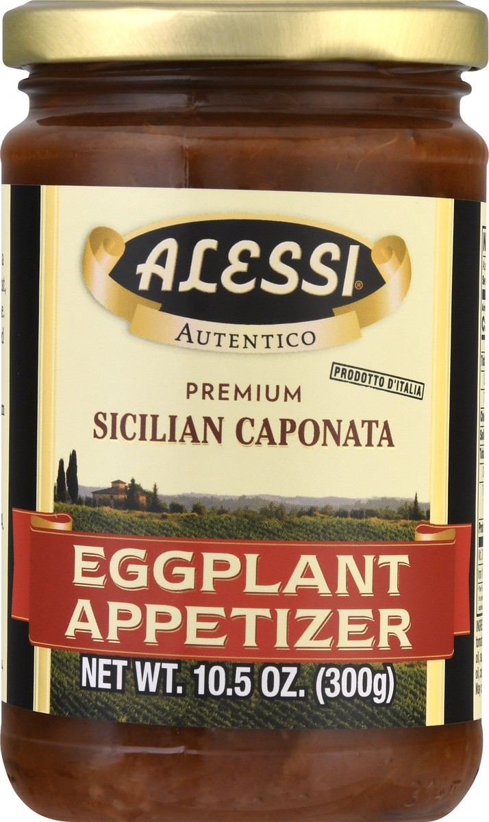 slide 13 of 13, Alessi Eggplant Apptizer, 0.5 oz