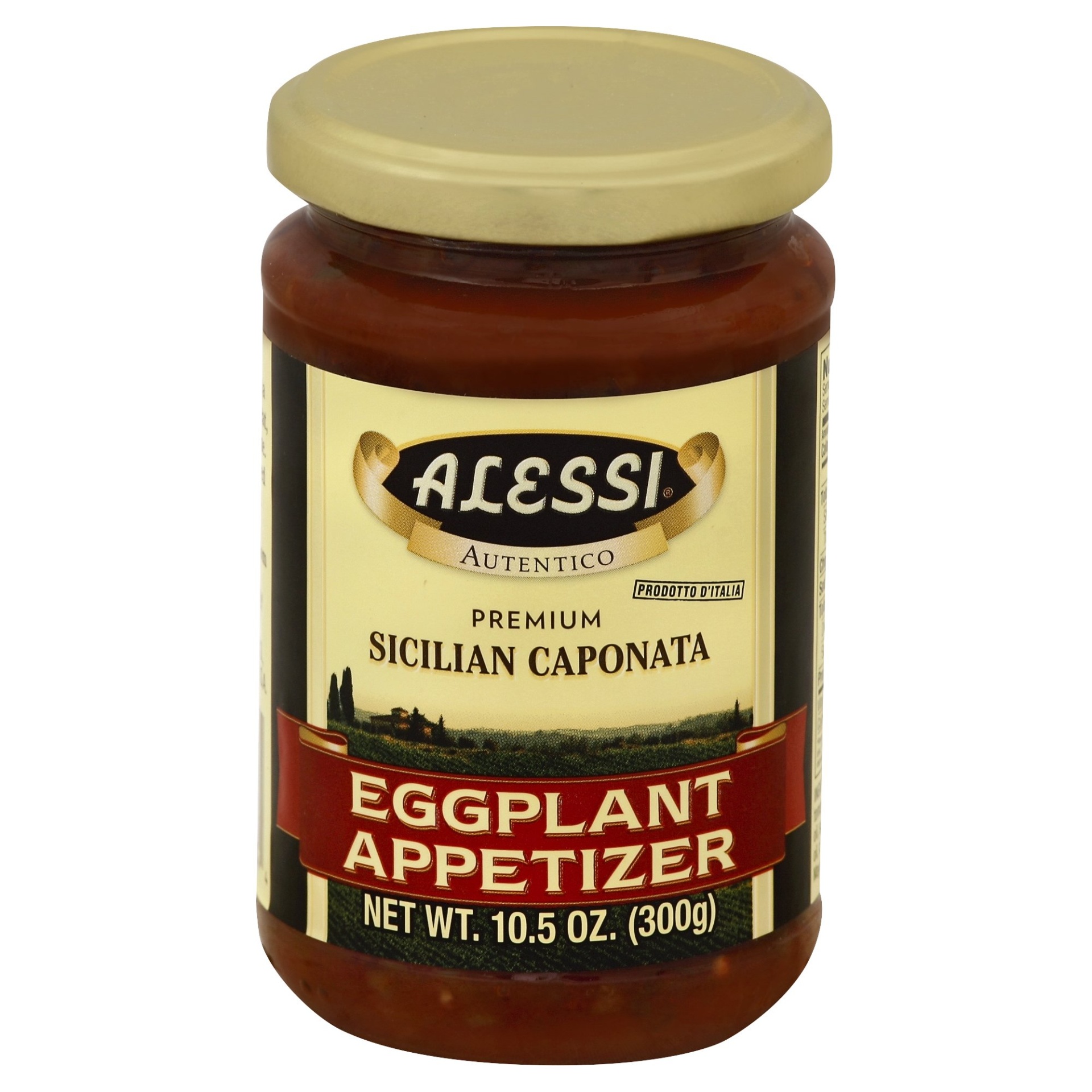 slide 1 of 2, Alessi Eggplant Appetizer, 10.5 oz